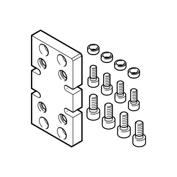 Festo Adapter Kit DHAA-G-G3-20-B11-25 DHAA-G-G3-20-B11-25 - main